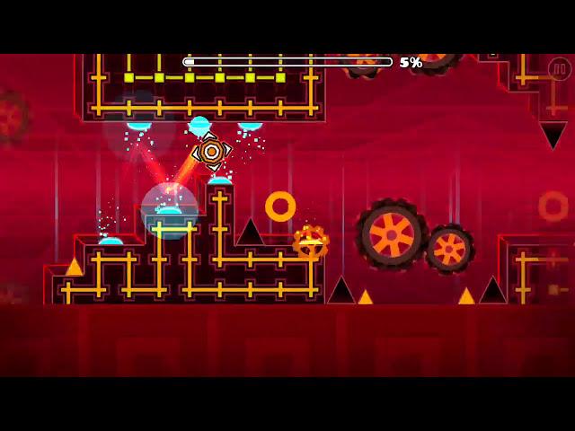 Geometry Dash nine circles noclip