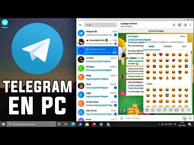 How to OPEN TELEGRAM on PC + USE Telegram on Computer + 2 Easy Ways + Close Telegram on PC