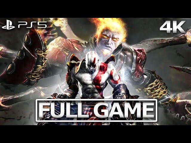 God Of War 3 Remastered  Full Gameplay Walkthrough / No Commentary 【Titan Difficulty】4K 60FPS