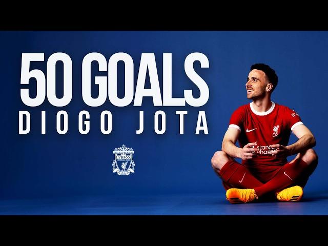 FIFTY Liverpool goals for Diogo Jota! | Late Spurs winner, seven vs Arsenal & iconic celebrations!