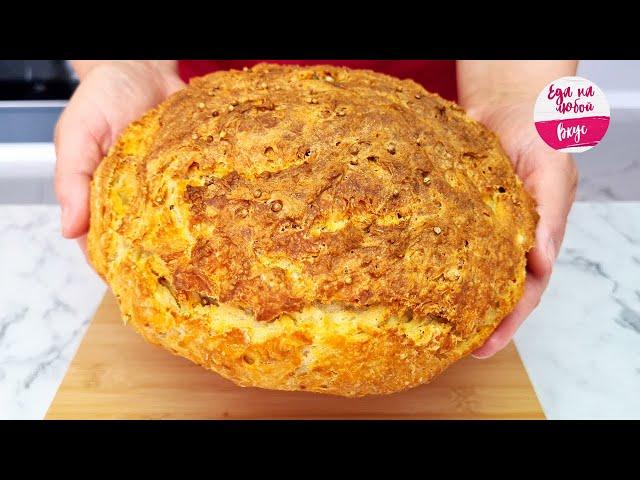 Bread WITHOUT Yeast! How to make delicious bread without sourdough? I share secrets. Homemade bread