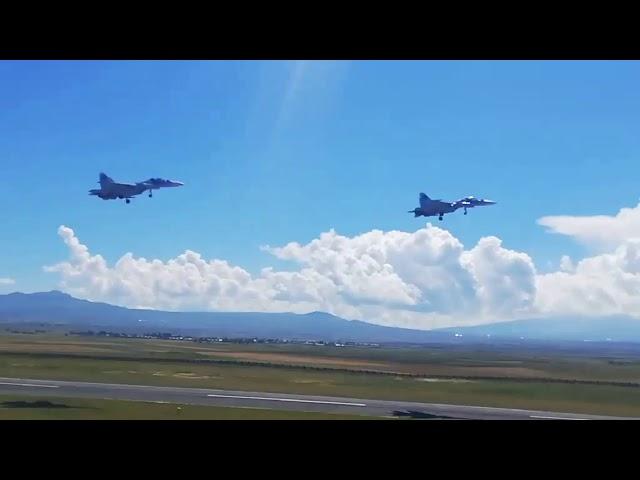 SU30CM military aircrafts will protect Armenian air