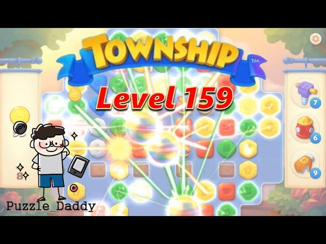 Colorful Puzzle Level 159 ∥ No Booster_All level clear_Township