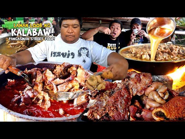 GOTOHAN na may LAMAN LOOB ng KALABAW in PANGASINAN | Famous "KALESKES" sa NORTE! (HD)