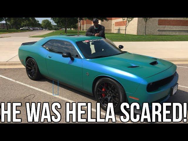 My Boss Finally Drives My Hellcat!! He Was Terrified Again ‍️