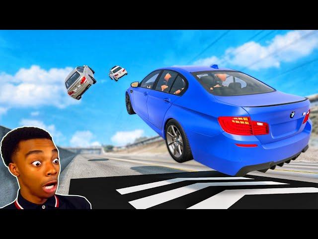 BMW M5 Funny Moments  #2 - [BeamNG.Drive]