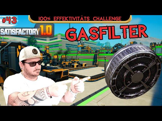 Die voll automatiserte Gasfilter Produktion steht! Lets Play Satisfactory #43