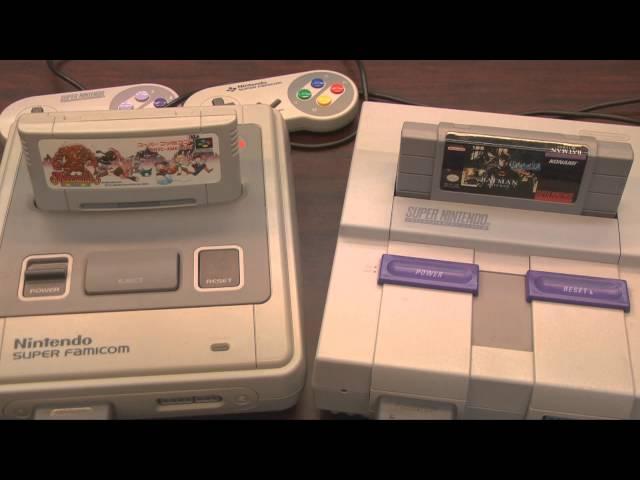 Classic Game Room - NINTENDO SUPER FAMICOM console review