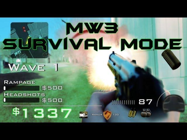 MW3 Survival Mode [In Real Life FPS]