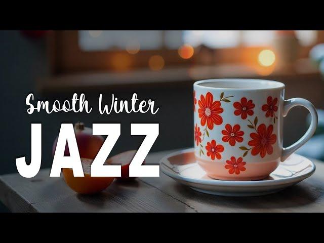 Smooth Winter Jazz - Soft Jazz Saxophone Instrumental Music - Jazz Background Music.