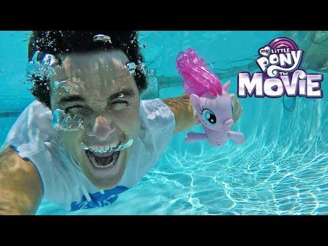 Pinkie Pie’s Underwater Swimming Seapony Adventure !  || Toy Review || Konas2002