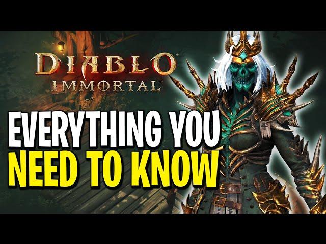Diablo Immortal Beginners Guide | Everything You Need To Know For NEW Players!