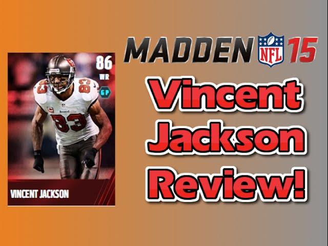 Madden 15 Ultimate Team - Vincent Jackson Player Review! - Best Jump Ball WR in MUT 15?