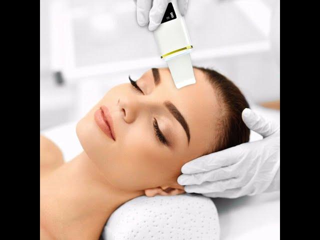 Facial Tutorial  How to use an Ultrasonic Skin Scrubber