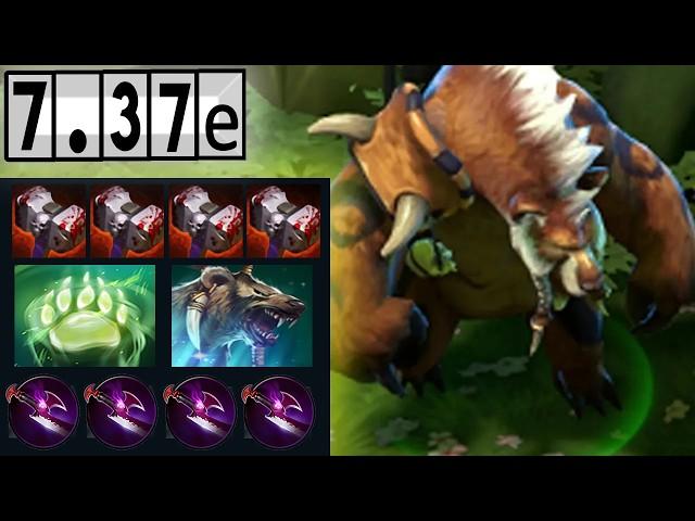 Lone Druid - INSANE HERO [Full Match Gameplay Dota 2] 7.37e