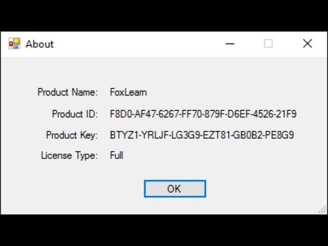 C# Tutorial -  Create a License Key/Activation Key C#.Net #2 | FoxLearn