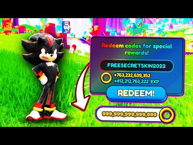 КОДЫ на Секретных Соников в Sonic Speed Simulator! Как Получить НОВОГО Соника? Соник Спид Симулятор