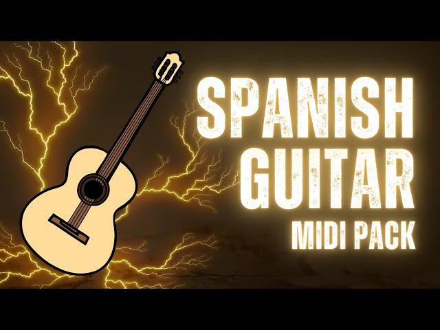 FREE | SPANISH GUITAR MIDI PACK  2023 - HERMOSA | by dpebeats