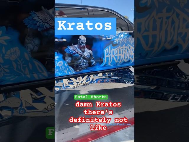 EPIC God of War Kratos Truck – Custom Lifted Monster!  (6ft+ & Fully Customized) w/ SUPRISE TRUCK