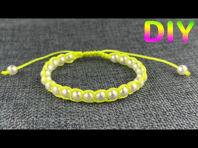 DIY Your Beaded Bracelet Tutorial | How to Make Bracelet with Beads | Easy Bead Jewelry Making Ideas