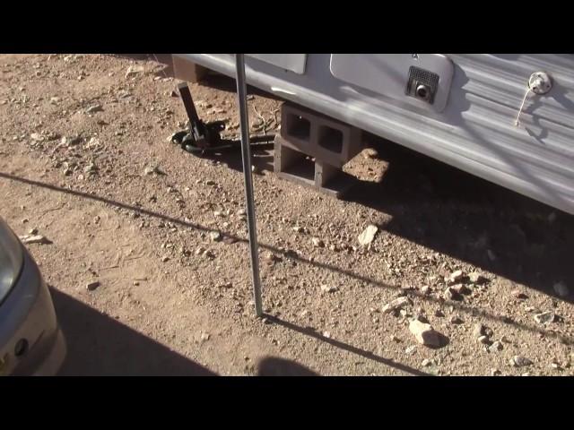 Shade Structure Anchoring using Burningman Technology.