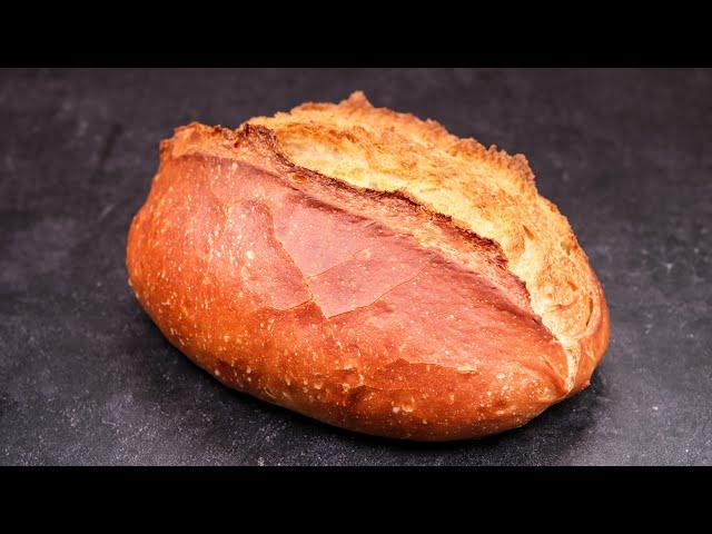 How to Make Crusty French Bread Without Kneading