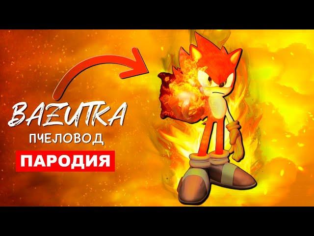 Песня Клип ОГНЕННЫЙ СОНИК Rasa ПЧЕЛОВОД ПАРОДИЯ Про стихийного соника Sonic анимация