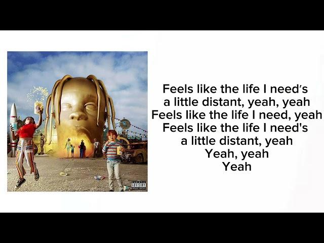 Travis Scott - Astrothunder (Lyrics)