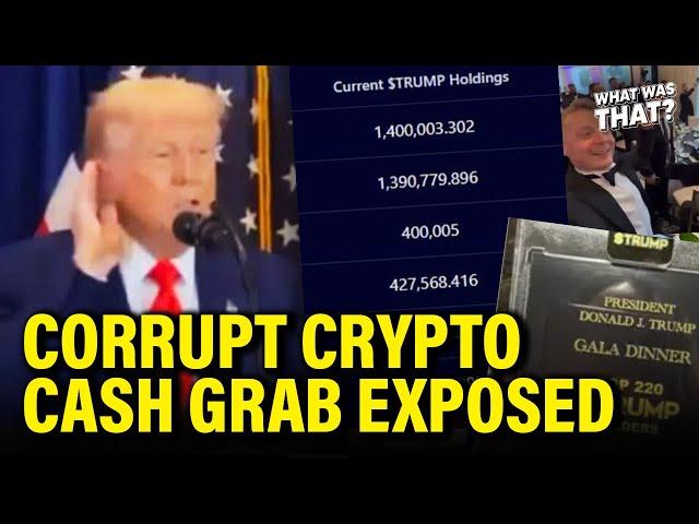 LEAKS from Trump’s PRIVATE EVENT Expose MASSIVE GRIFT