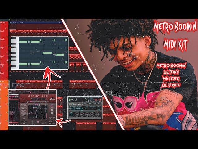 [FREE] (30+) Dark Trap Midi Kit [METRO BOOMIN, 21 SAVAGE, NARDO WICK, Lil Tony, 2sdxrt3all] Midi Kit