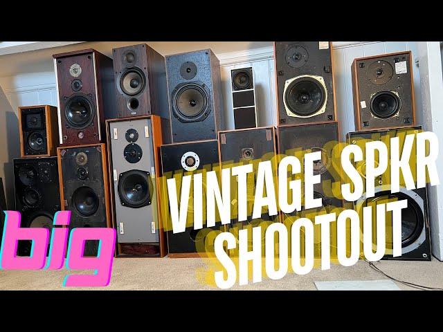 Vintage speakers from  legends to unknown .ranked by me