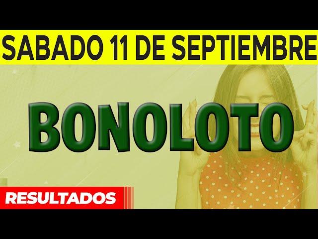 Resultado del sorteo Bonoloto del Sábado 11 de Septiembre del 2021