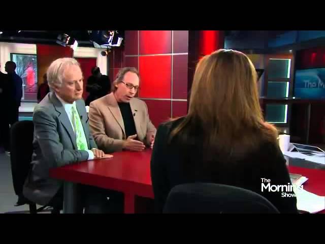 Richard Dawkins and Lawrence Krauss  Discussing  The Unbelievers  on The Morning Show 2013