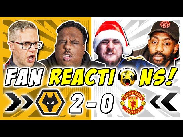 MAN UTD FANS ANGRY  REACTION TO WOLVES 2-0 MAN UTD | PREMIER LEAGUE FAN REACTIONS