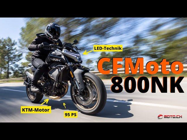 CFMoto 800NK im Test - KTM-Technik zum Schnäppchenpreis?