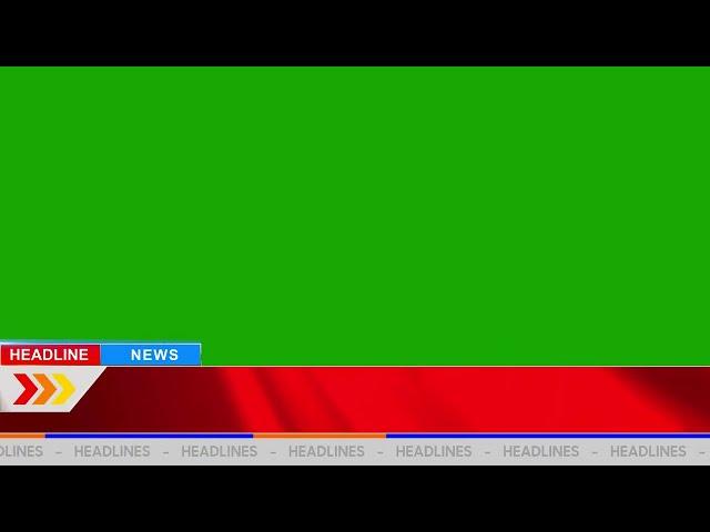 GREEN SCREEN NEWS TEMPLATE | HEADLINES NEWS FREE - FREE LOWERTHIRD