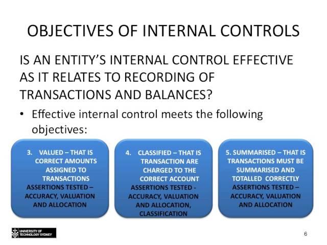 Topic 5 - Understanding internal controls