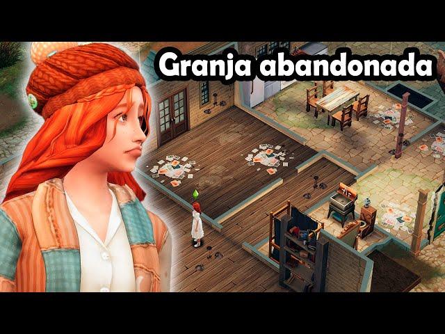 Granja abandonada para una NUEVA PARTIDA  | Los Sims 4 GAMEPLAY en ESPAÑOL | MoreHarou