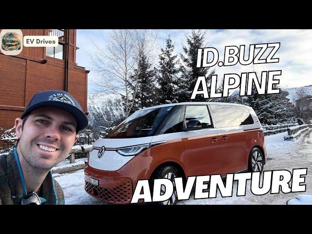 The ID.BUZZ European family road trip test - French Alps Adventure Part 1