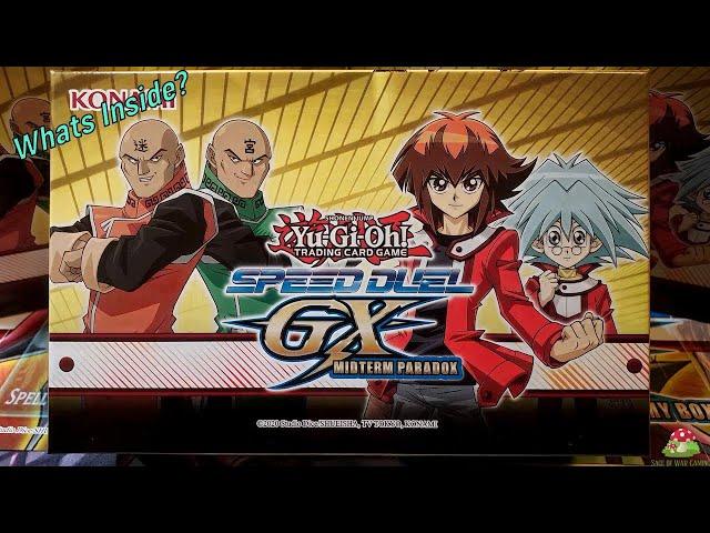 Opening Our Yugioh GX Speed Duel Midterm Paradox Box: 4 Decks for $7 Is It Worth It?