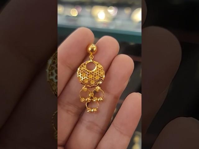 New Daily Use Daily Wear Gold Earring/Jhumka Design #trending#shorts#youtube #short #fyp #fypシ゚viral