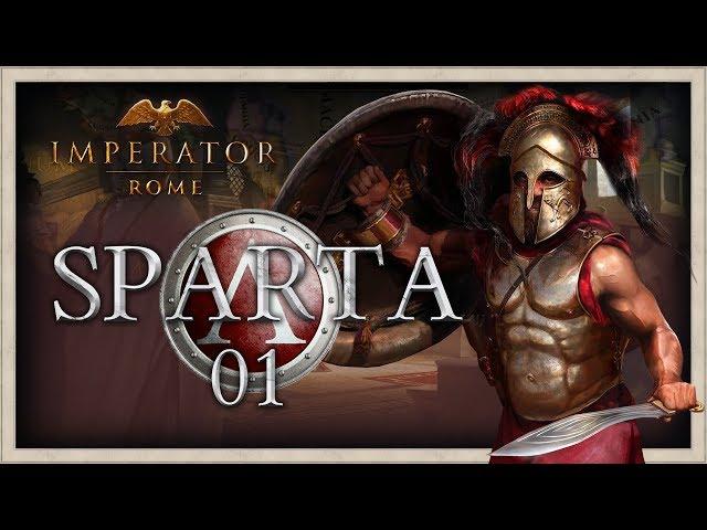 REBUILDING SPARTA! | Imperator Rome Sparta Campaign Gameplay #1 | SurrealBeliefs