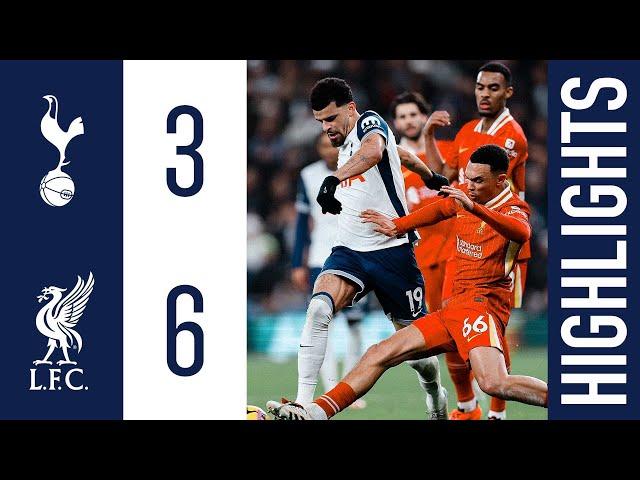 Tottenham Hotspur 3-6 Liverpool | Premier League Highlights