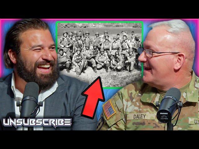 Jumping From A Plane At -60°F & 11th Airborne ft. The Fat Electrician | Unsubscribe Podcast Clips