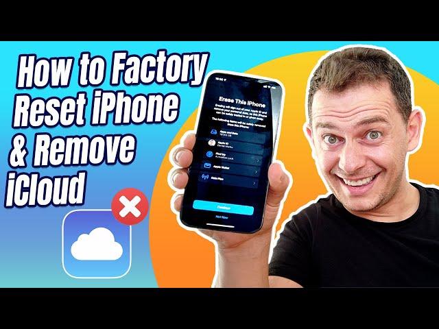 How to Factory Reset Your iPhone and Remove iCloud 2023 (Erase Process)