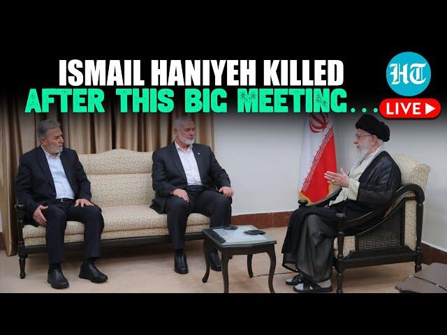 Hamas’ Ismail Haniyeh Killed In Tehran Hours After Attending Iranian President’s Inauguration