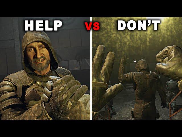 Life is for the Living vs I Need More Time (ALL CHOICES) - STALKER 2: Heart of Chornobyl