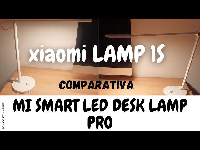 XIAOMI LAMP 1S VS MI SMART LED DESK LAMP PRO comparativa