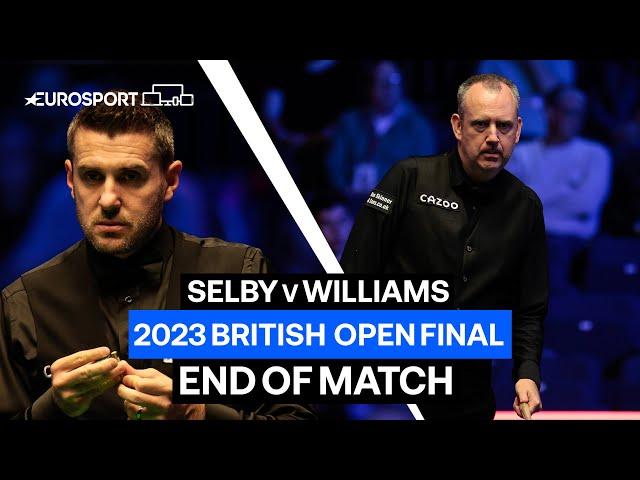 CHAMPION!  | Mark Selby vs Mark Williams | 2023 British Snooker Open Final Highlights