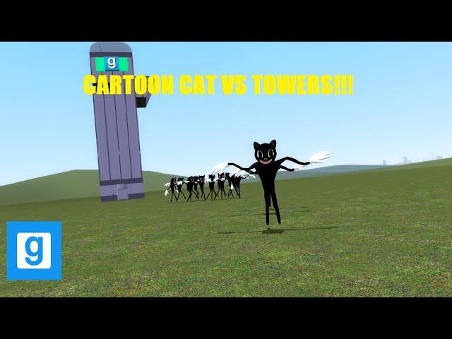 CARTOON CAT VS HORDE!!Garry's Mod SandBox